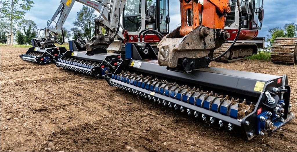 4 consejos a la hora de elegir los implementos excavadora G-Rake: consigue el que tú necesitas