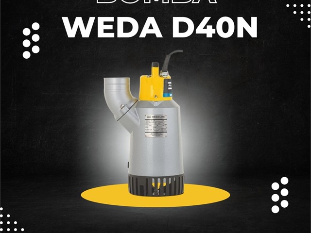 Bomba sumergible WEDA D40N 380-400V Y 50HZ 3"