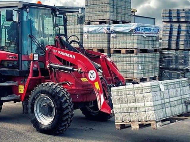 ¿Cómo facilitan los trabajos de obra las palas cargadoras Yanmar?