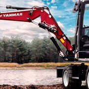 ¿Conoces las excavadoras de ruedas de Yanmar?