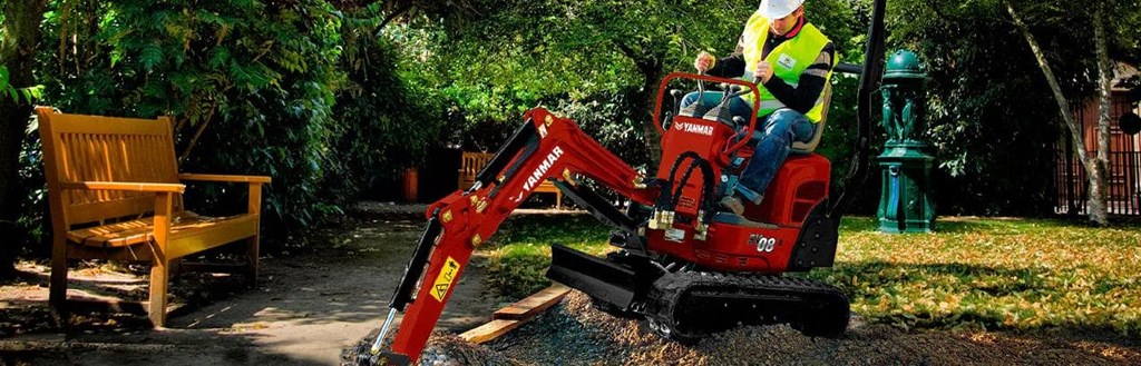 Descubre con Rada Galicia las miniexcavadoras y dumpers de Yanmar