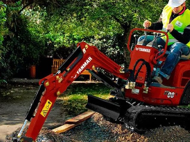 Descubre con Rada Galicia las miniexcavadoras y dumpers de Yanmar