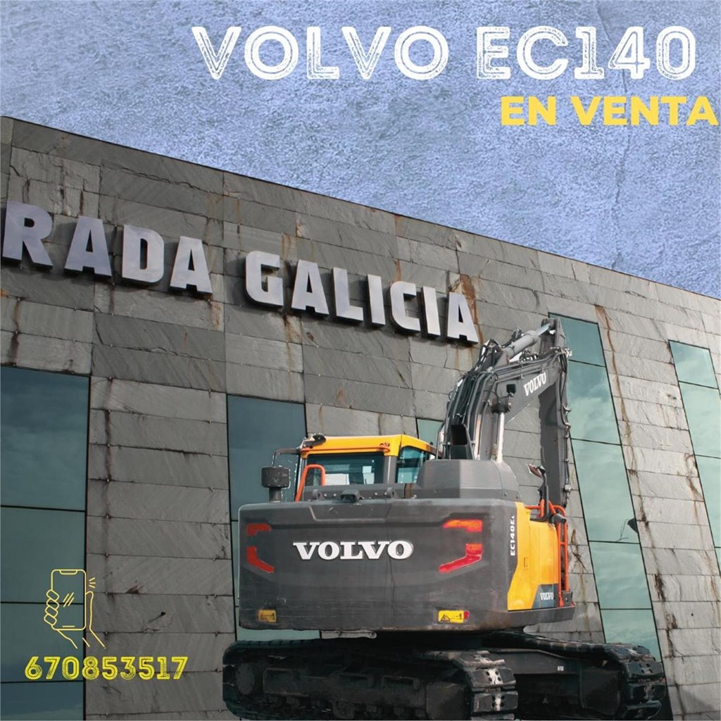 Foto 2 Excavadora Volvo EC140