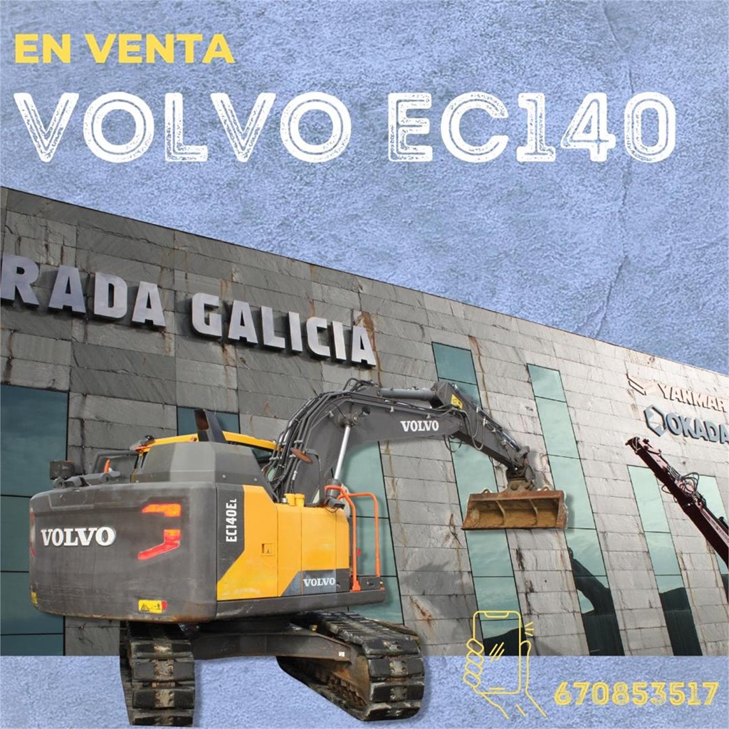 Foto 3 Excavadora Volvo EC140