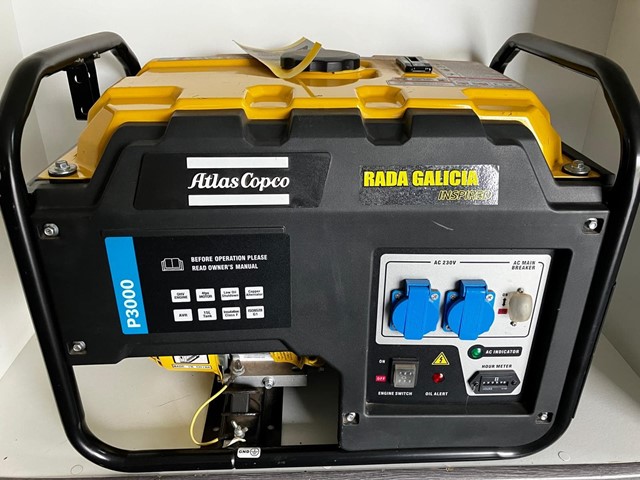 Generador transportable Atlas Copco P3000 