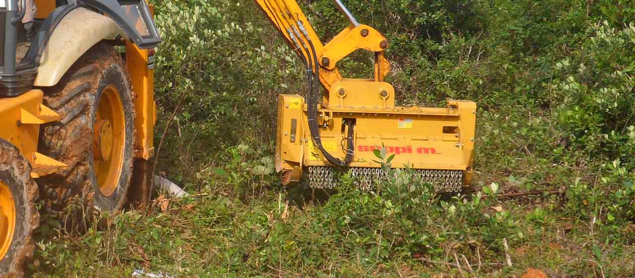 BMS-L Trituradora Forestal en Rada Galicia