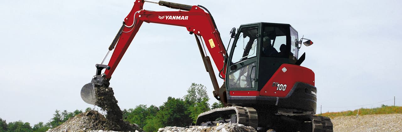  Compre su excavadora Yanmar