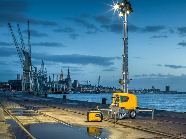 Venta de generadores portátiles de la marca Atlas Copco